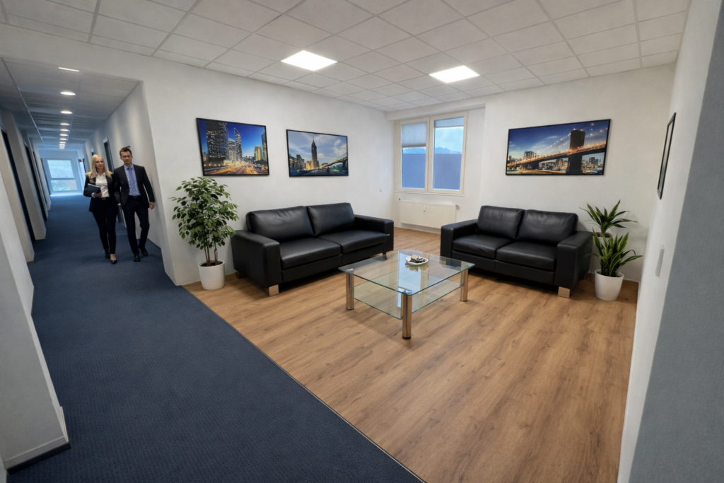 Arbeitsumgebung im ATRIUM Großwallstadt