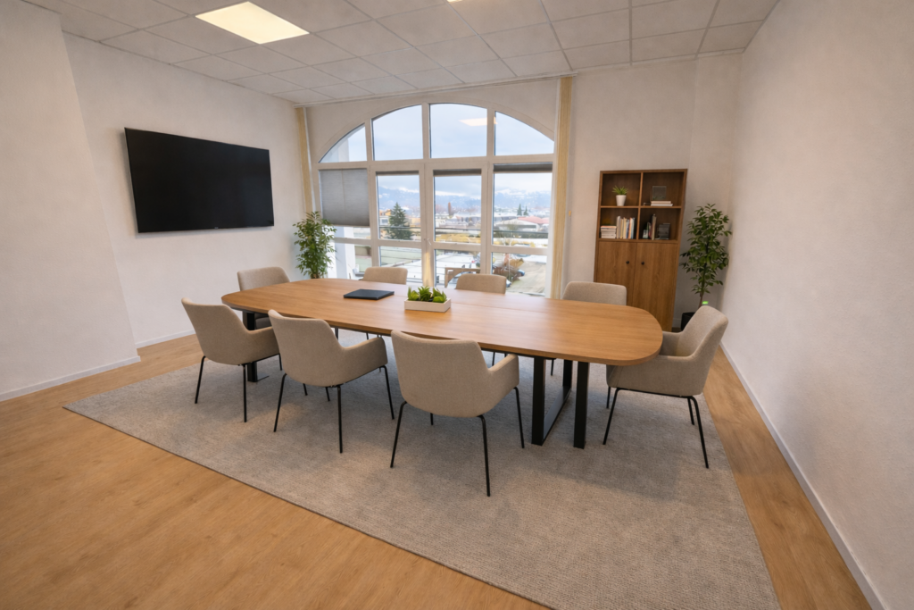 Bürofläche mit Blick über Großwallstadt